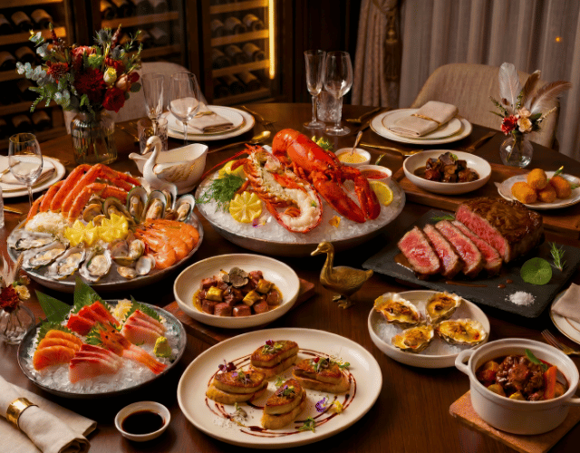 Wagyu and Foie Gras Indulgence Dinner Buffet